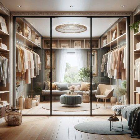 کلوزت روم شیشه‌ ای؛ انتخابی لوکس و مدرن برای خانه‌ های امروزی